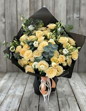 Букет цветов из:  Розы и Лизиантусы в Мишелёвке