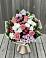 Букет цветов из: Альстромерии, Гвоздики, Розы и Хризантемы в Мишелёвке