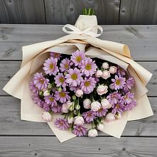 Букет цветов из:  Розы и Хризантемы в Мишелёвке