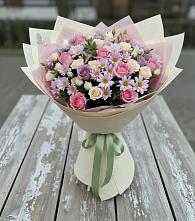Букет цветов из:  Розы и Хризантемы в Мишелёвке