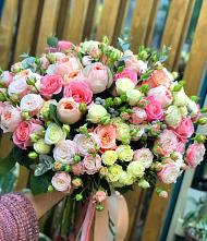Букет цветов из:  Розы #REPLACE_PRED# Мишелёвке
