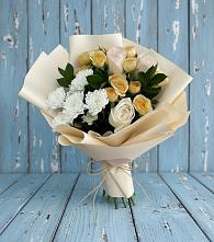 Букет цветов из:  Розы и Хризантемы в Мишелёвке