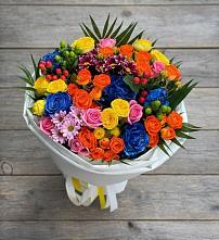 Букет цветов из:  Розы и Хризантемы в Мишелёвке