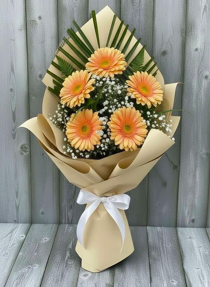 Букет цветов из: Герберы в Мишелёвке