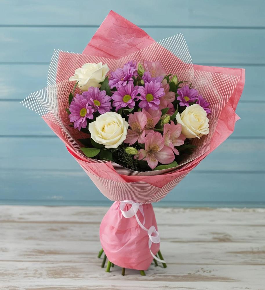 Букет цветов из: Герберы в Мишелёвке