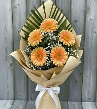 Букет цветов из:  Герберы в Мишелёвке