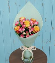 Букет цветов из:  Розы #REPLACE_PRED# Мишелёвке