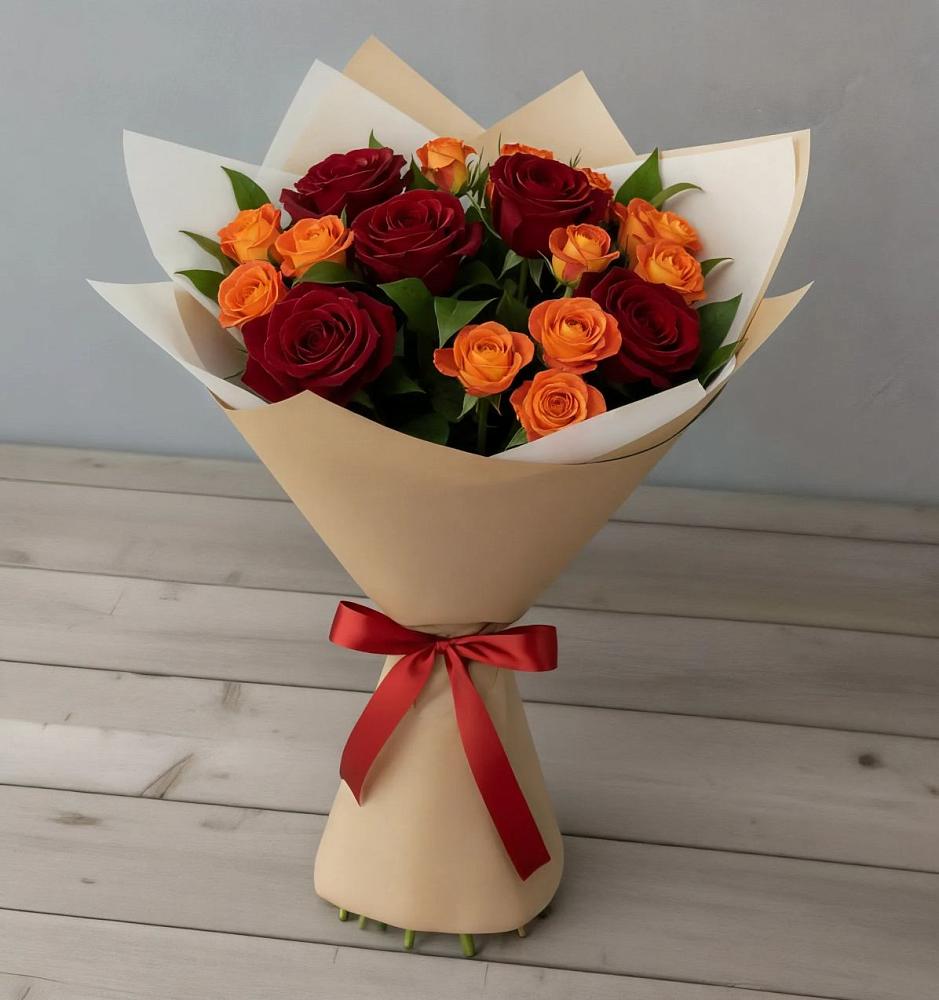 Букет Любовь и восторг в Мишелёвке